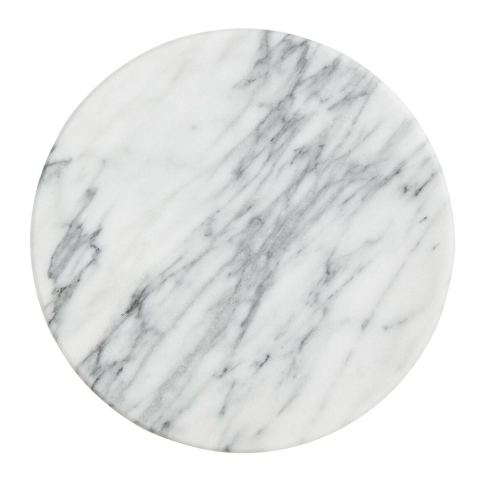 White marble lazy susan - Picture 2 of 4